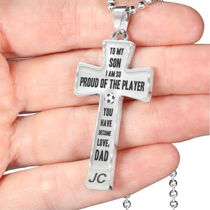 I Am So Proud - Love Dad - Luxury Cross