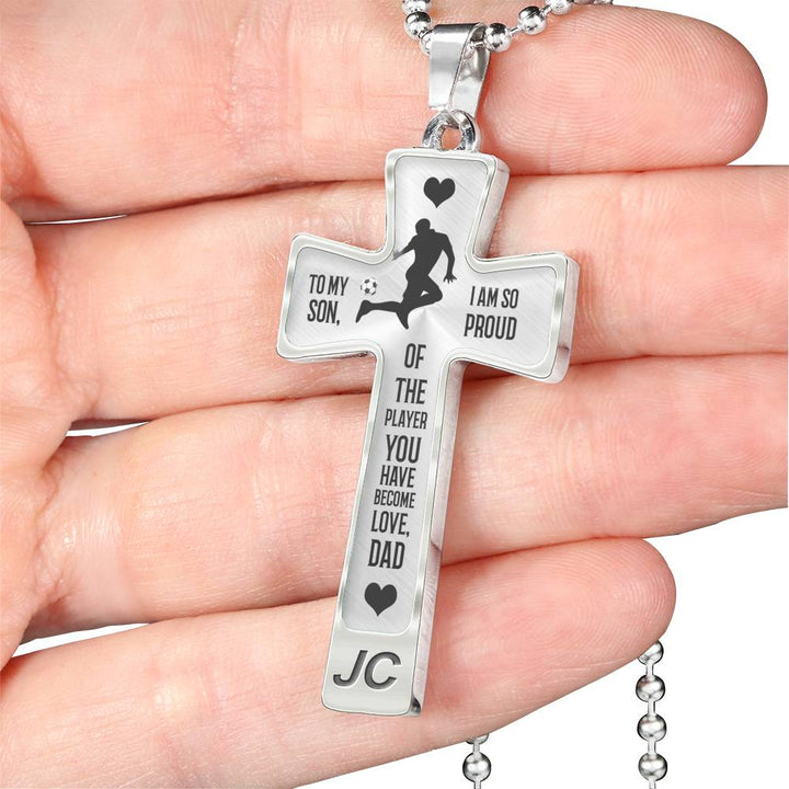 I Am So Proud - Love Dad - Luxury Cross