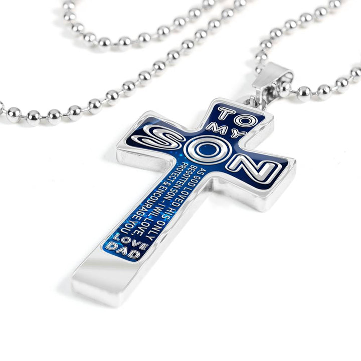 As God Loved His Only Begotten Son - Love Dad - Luxury Cross