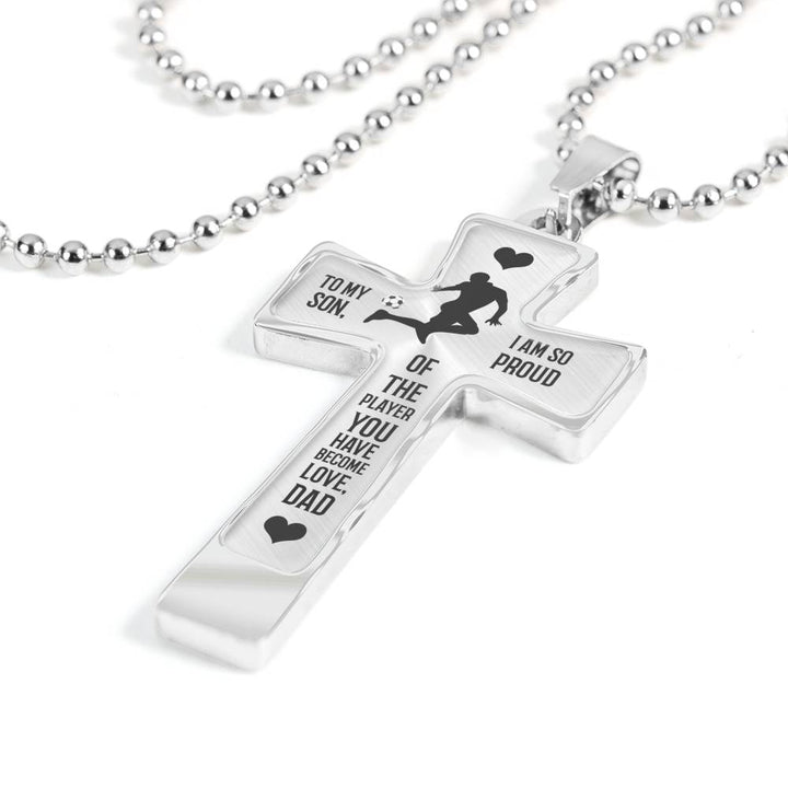 I Am So Proud - Love Dad - Luxury Cross
