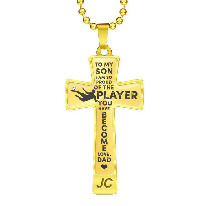 I Am So Proud - Love Dad - Luxury Cross