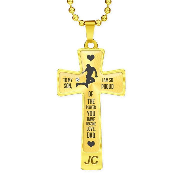 I Am So Proud - Love Dad - Luxury Cross