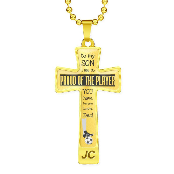 I Am So Proud - Love Dad - Luxury Cross