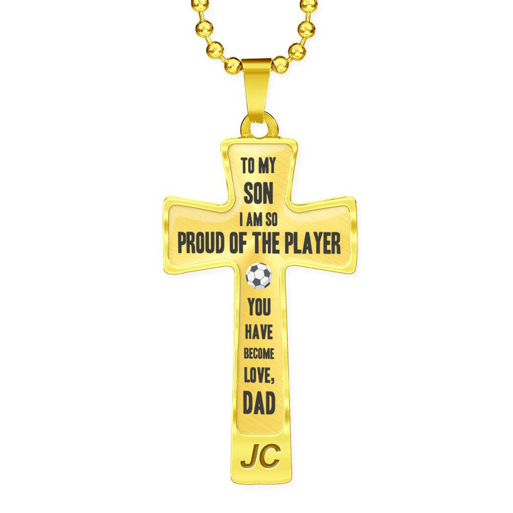 I Am So Proud - Love Dad - Luxury Cross
