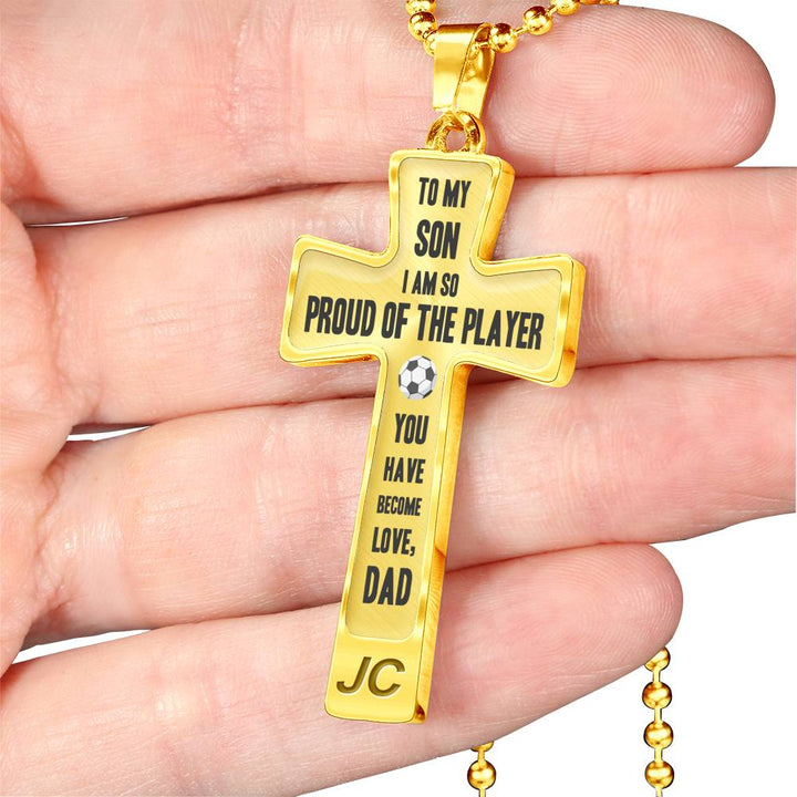 I Am So Proud - Love Dad - Luxury Cross