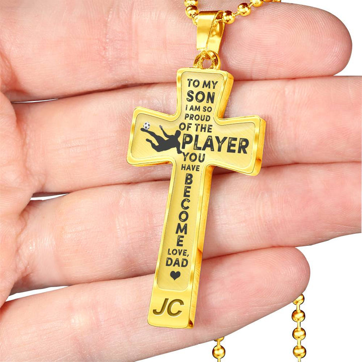 I Am So Proud - Love Dad - Luxury Cross