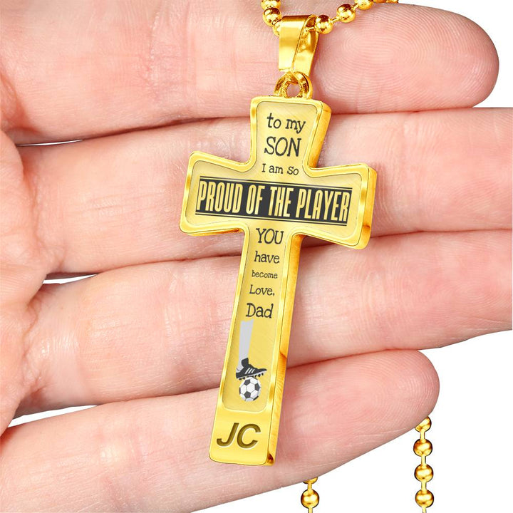 I Am So Proud - Love Dad - Luxury Cross