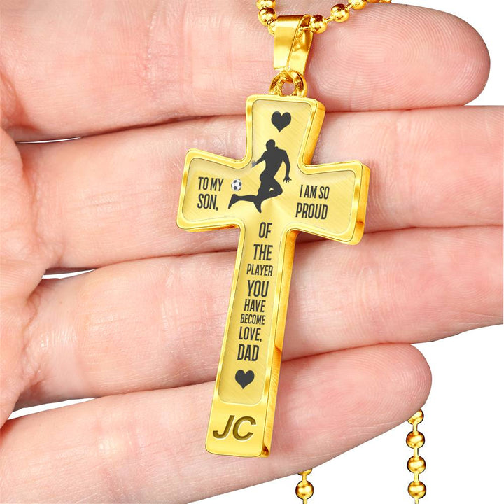 I Am So Proud - Love Dad - Luxury Cross