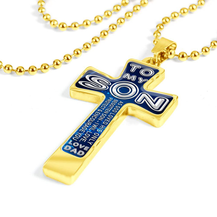 As God Loved His Only Begotten Son - Love Dad - Luxury Cross