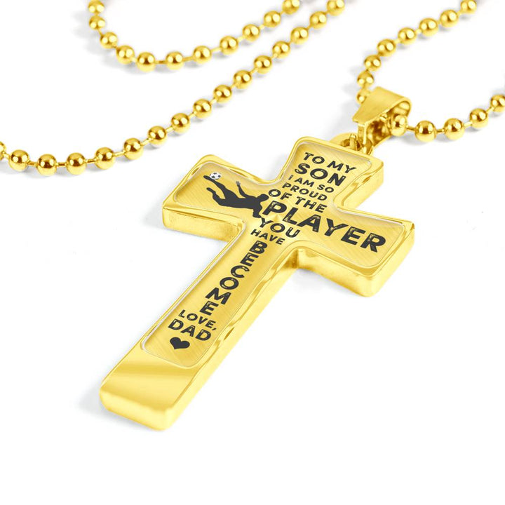 I Am So Proud - Love Dad - Luxury Cross