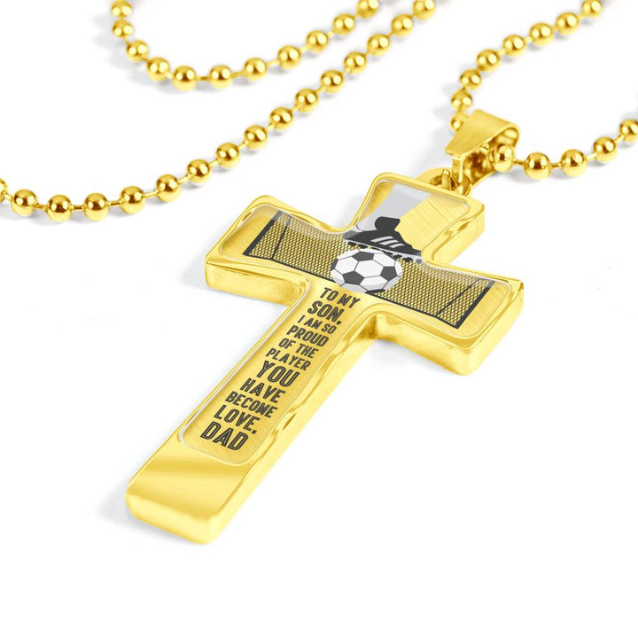 I Am So Proud - Love Dad - Luxury Cross