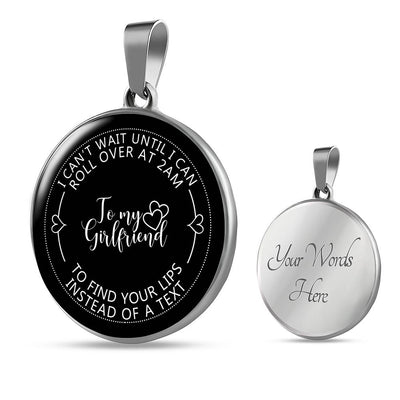 I Can't Wait Until I Can Roll Over At 2 AM - Luxury Necklace
