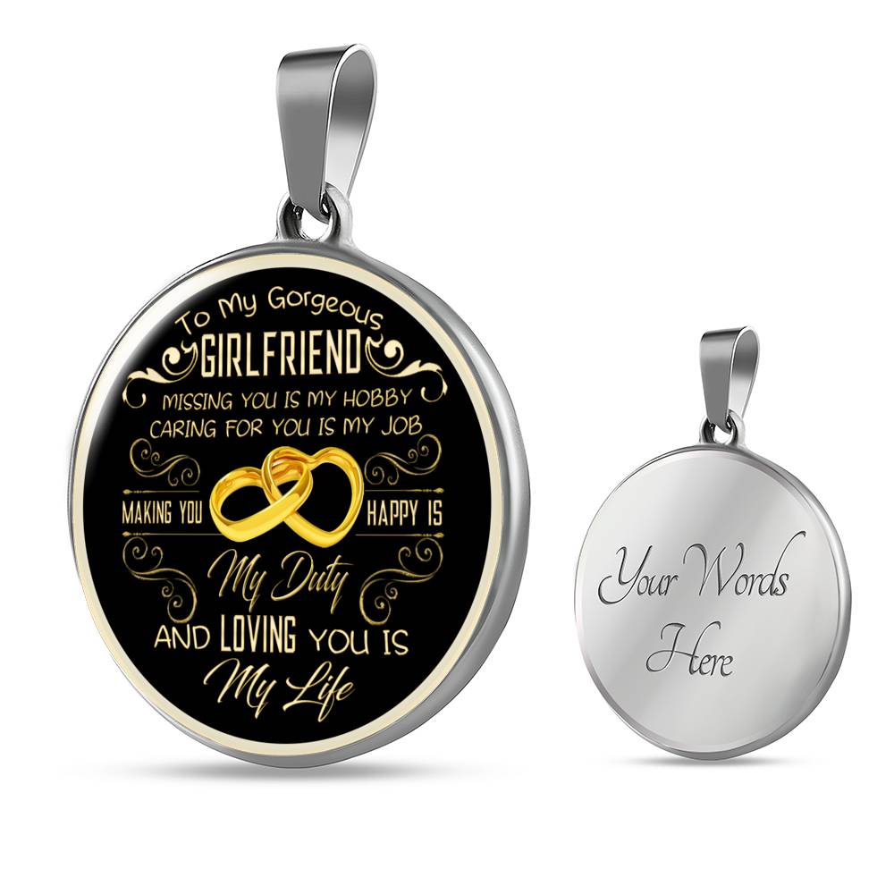 Missing You Is My Hobby - Luxury Necklace