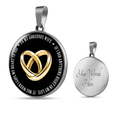 If I Did Anything Right In My Life - Luxury Necklace