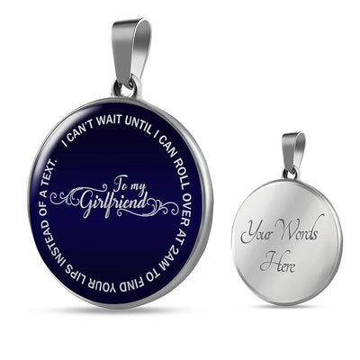 I Can't Wait Until I Can Roll Over At 2 AM - Luxury Necklace