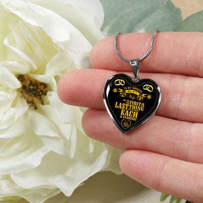 You Are The First And Last Thing - Luxury Necklace