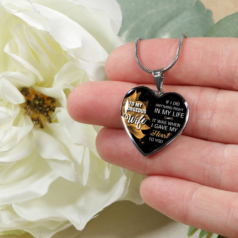 If I Did Anything Right In My Life - Luxury Necklace