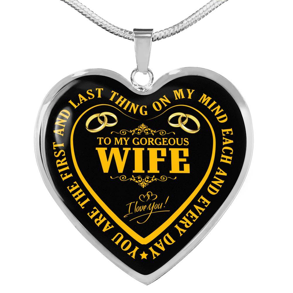 You Are The First And Last Thing - Luxury Necklace