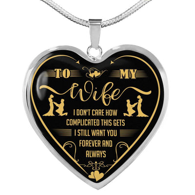 I Don't Care How Complicated This Gets - Luxury Necklace