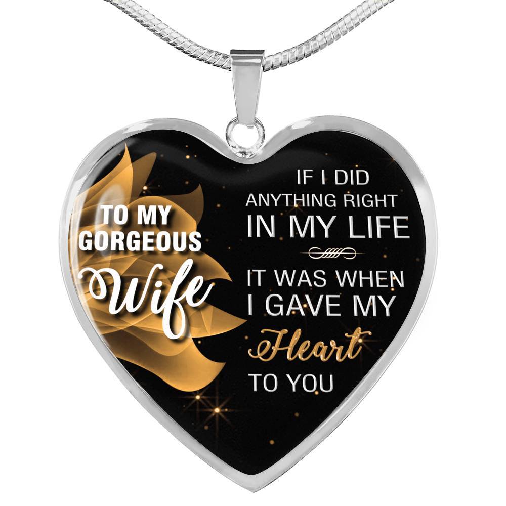 If I Did Anything Right In My Life - Luxury Necklace