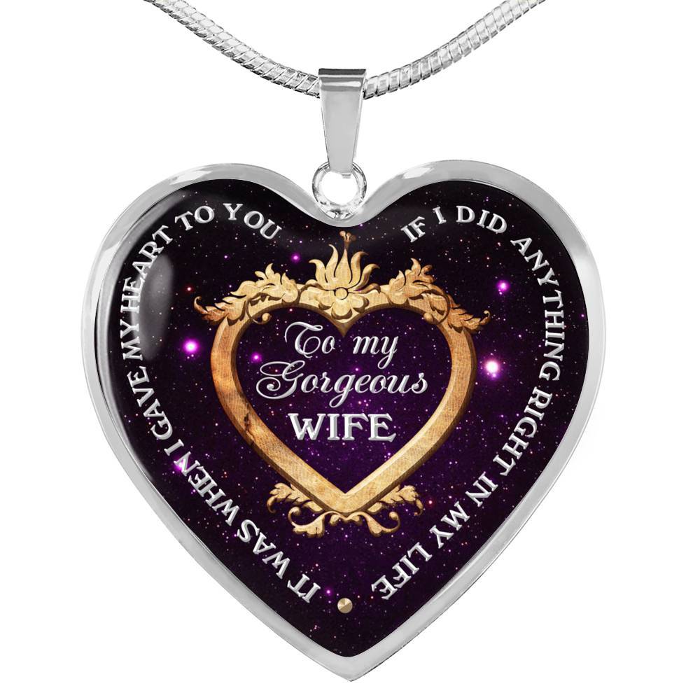 If I Did Anything Right In My Life - Luxury Necklace