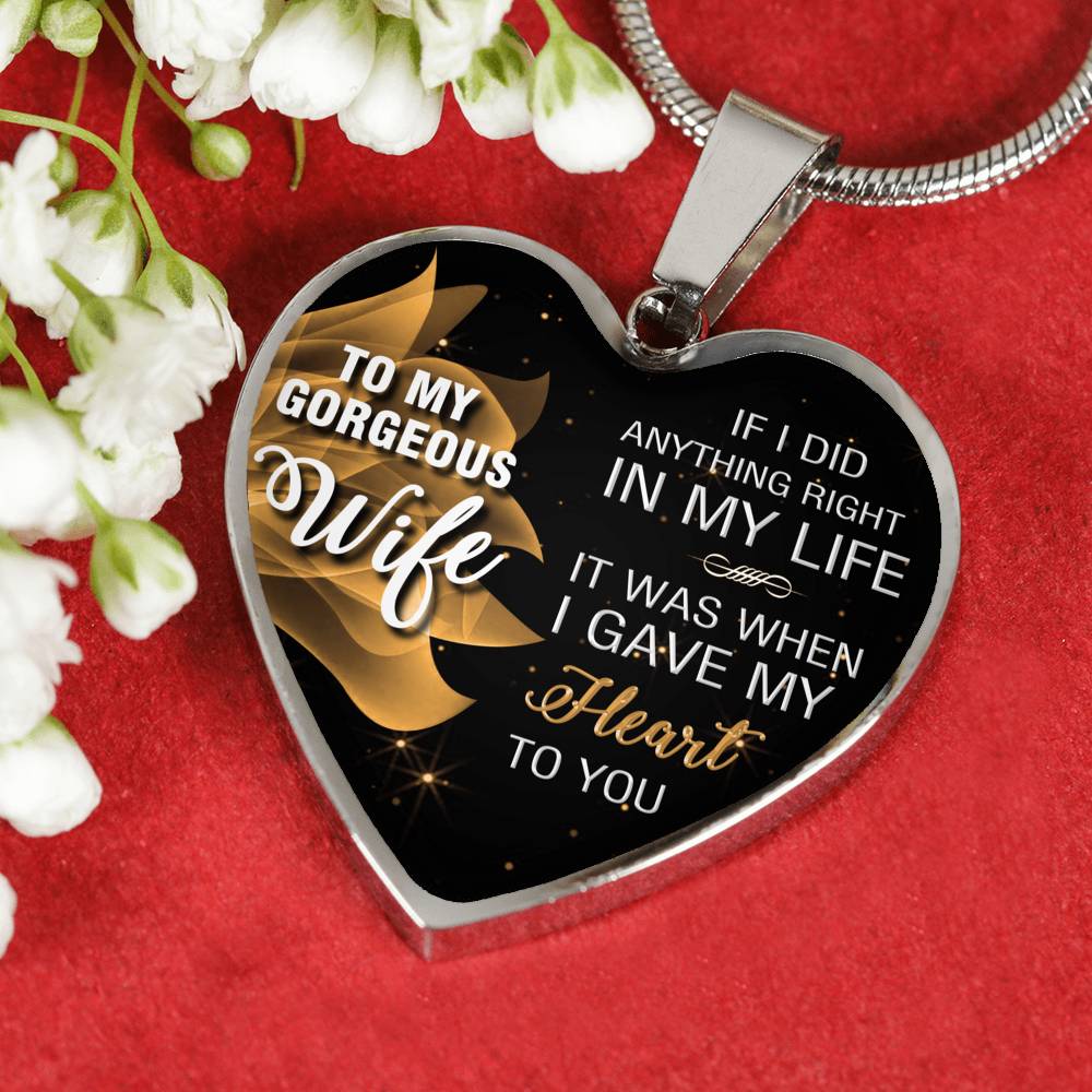 If I Did Anything Right In My Life - Luxury Necklace