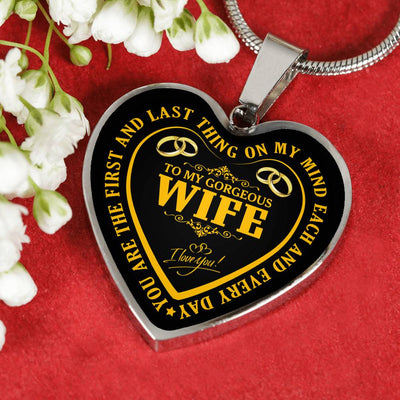 You Are The First And Last Thing - Luxury Necklace