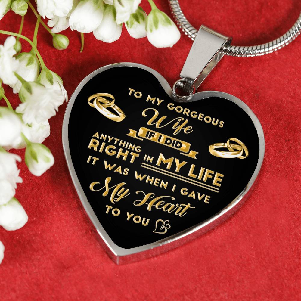 If I Did Anything Right In My Life - Luxury Necklace