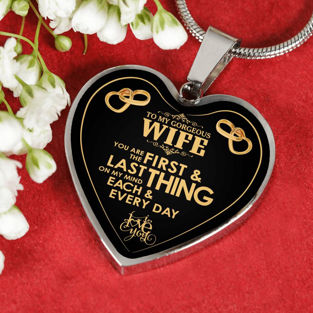 You Are The First And Last Thing - Luxury Necklace