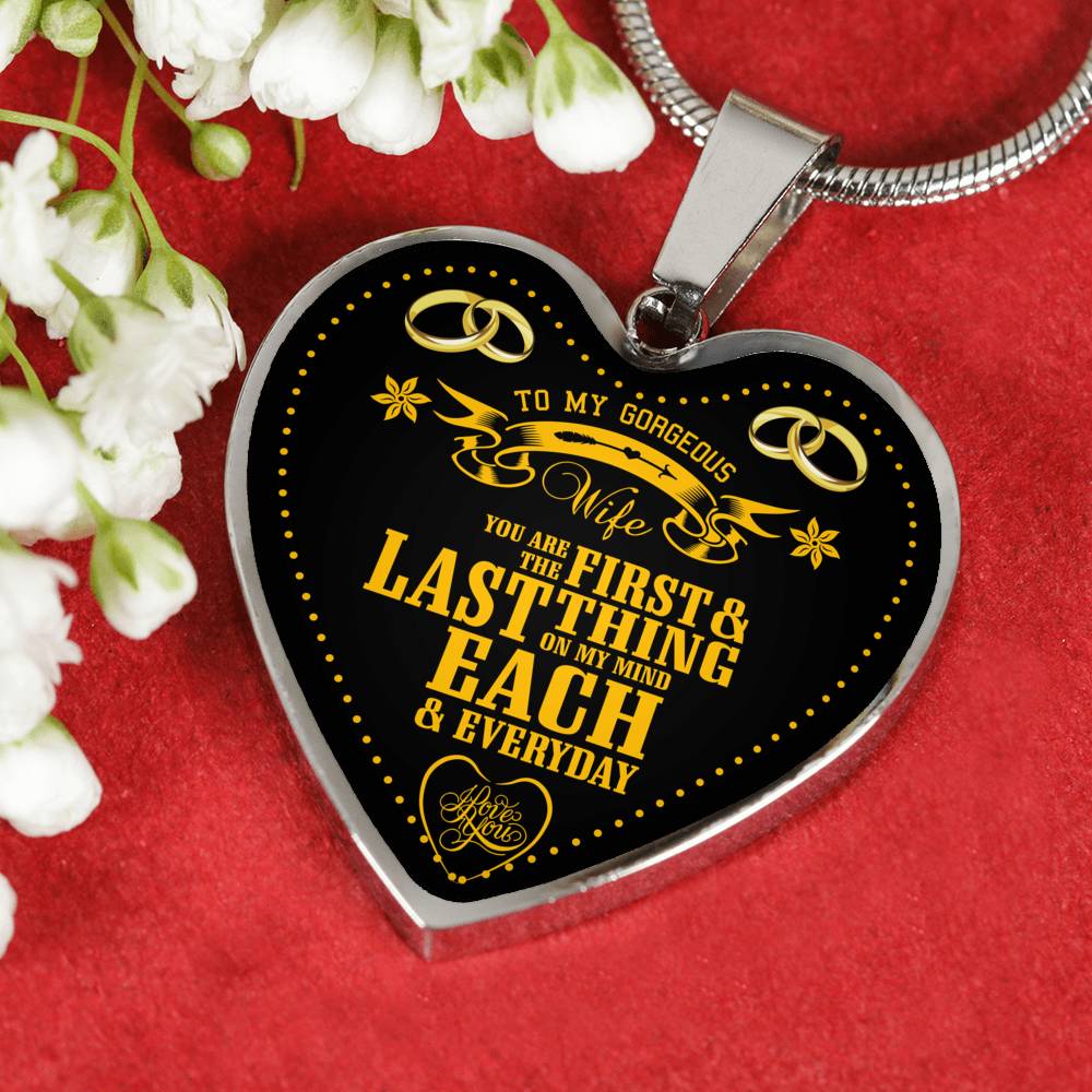 You Are The First And Last Thing - Luxury Necklace