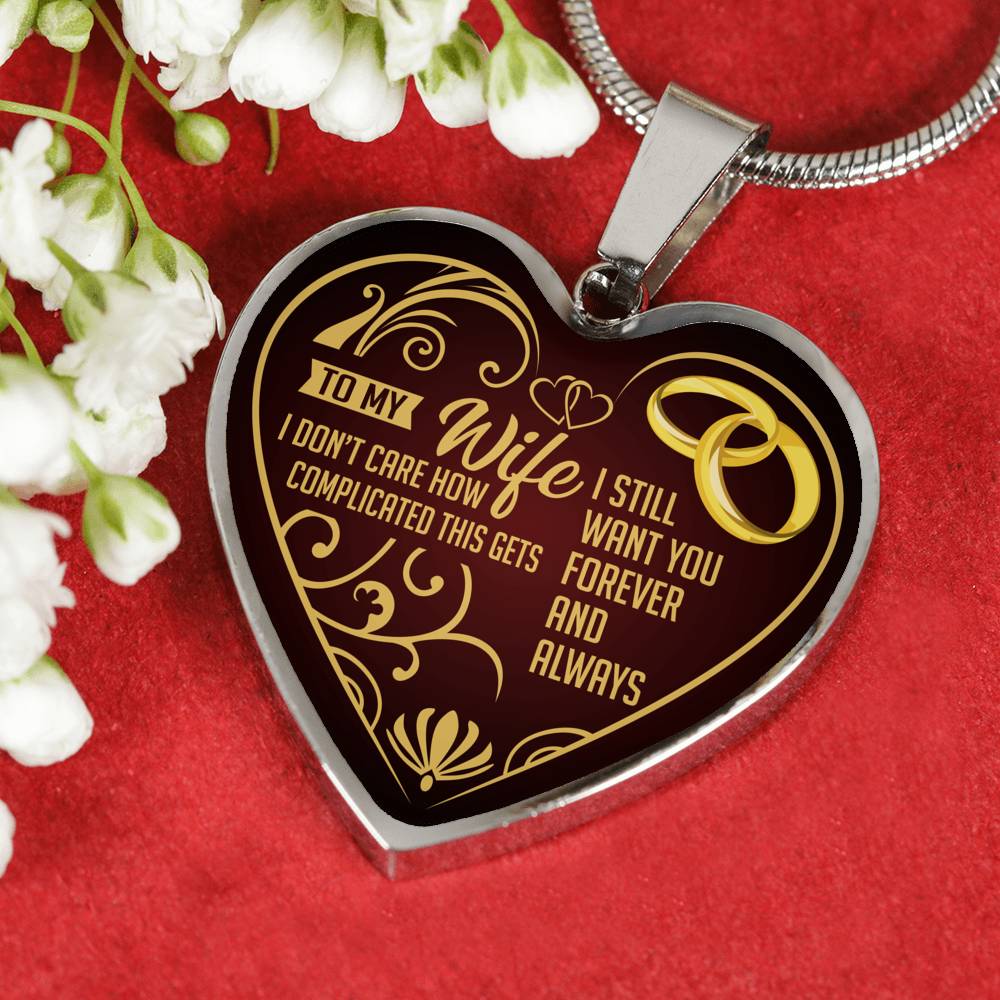 I Don't Care How Complicated This Gets - Luxury Necklace