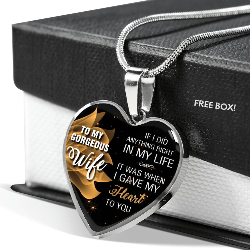 If I Did Anything Right In My Life - Luxury Necklace