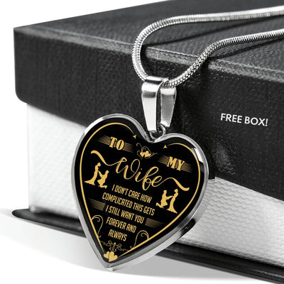I Don't Care How Complicated This Gets - Luxury Necklace