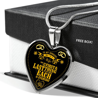 You Are The First And Last Thing - Luxury Necklace