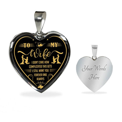 I Don't Care How Complicated This Gets - Luxury Necklace