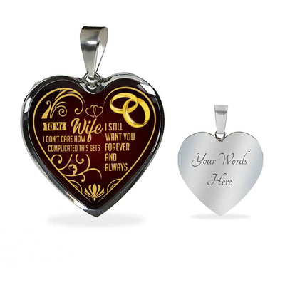 I Don't Care How Complicated This Gets - Luxury Necklace