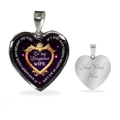 If I Did Anything Right In My Life - Luxury Necklace