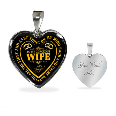 You Are The First And Last Thing - Luxury Necklace