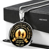 Wherever Your Journey In Life May Take You - Love Dad - Luxury Necklace