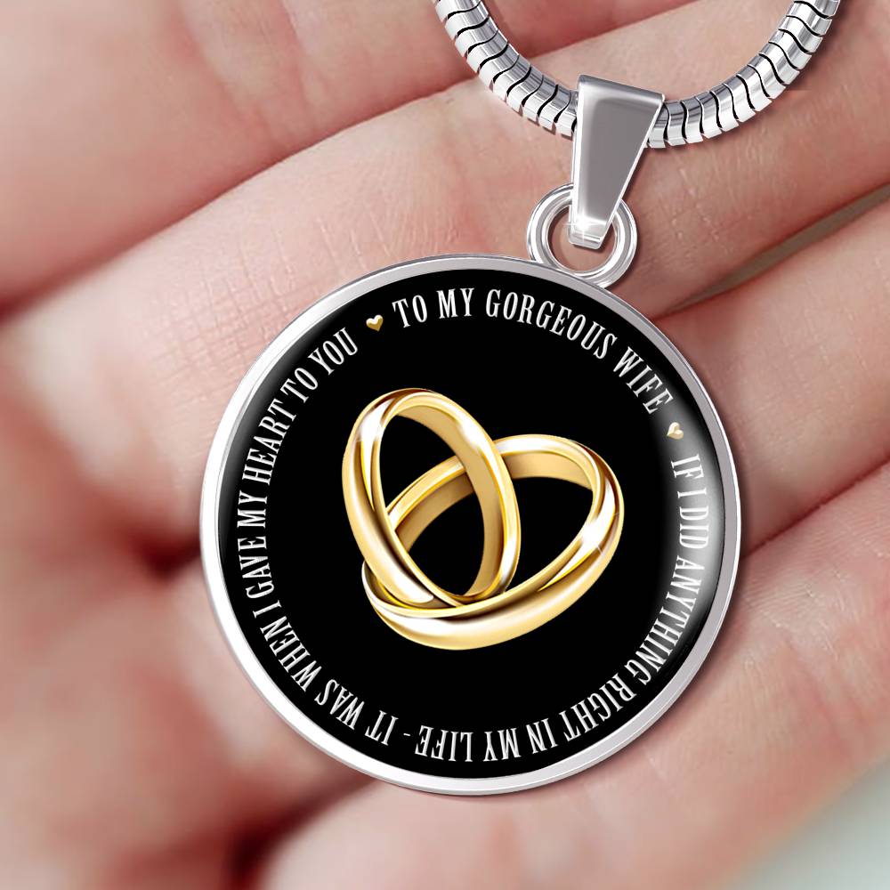 If I Did Anything Right In My Life - Luxury Necklace