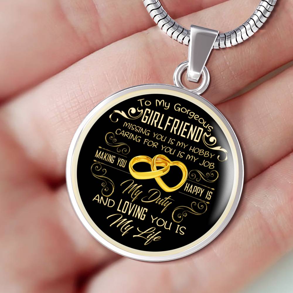 Missing You Is My Hobby - Luxury Necklace