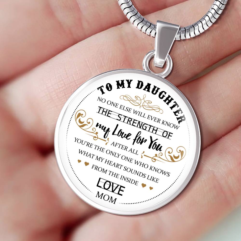 No One Else Will Ever Know - Love Mom - Luxury Necklace