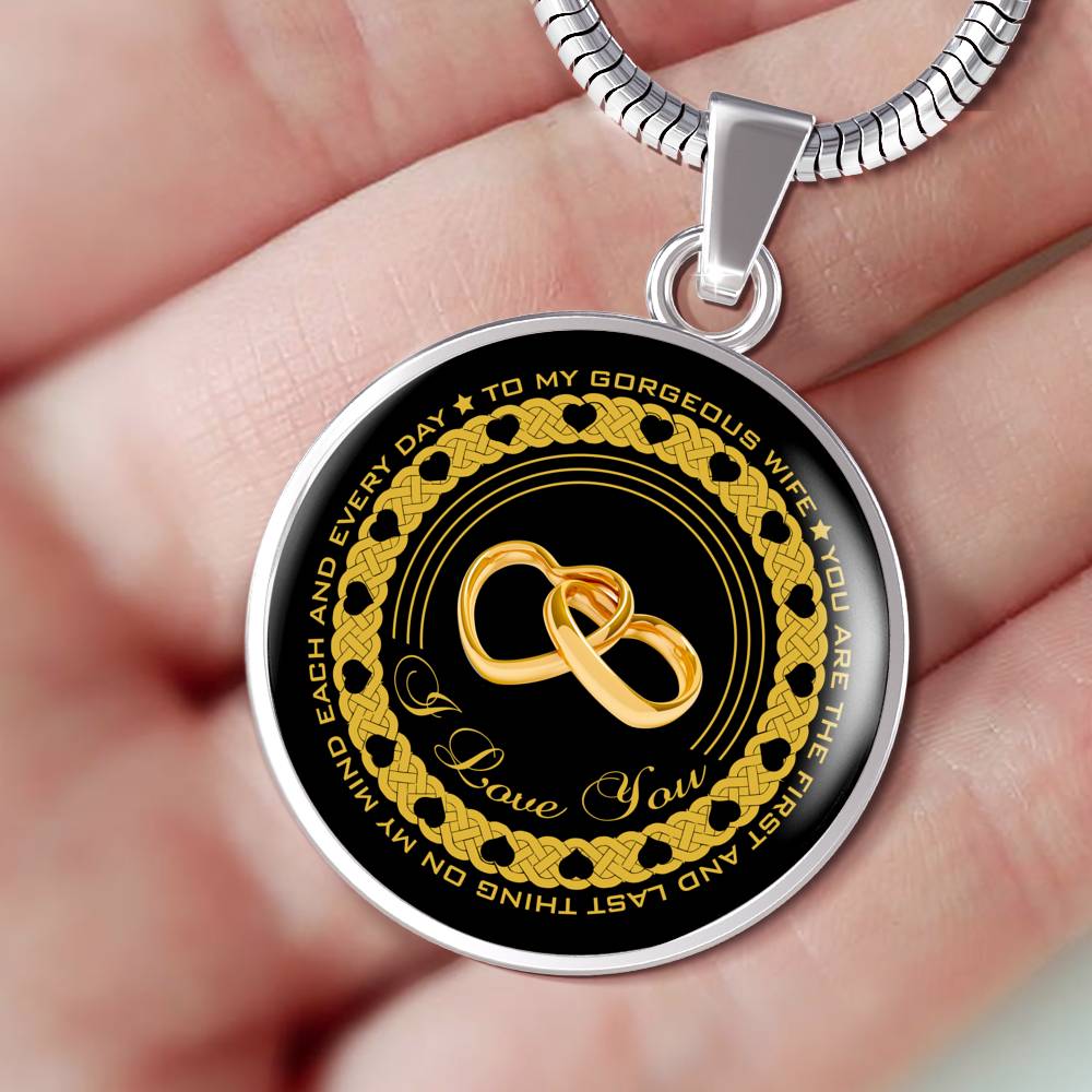 You Are The First And Last Thing - Luxury Necklace