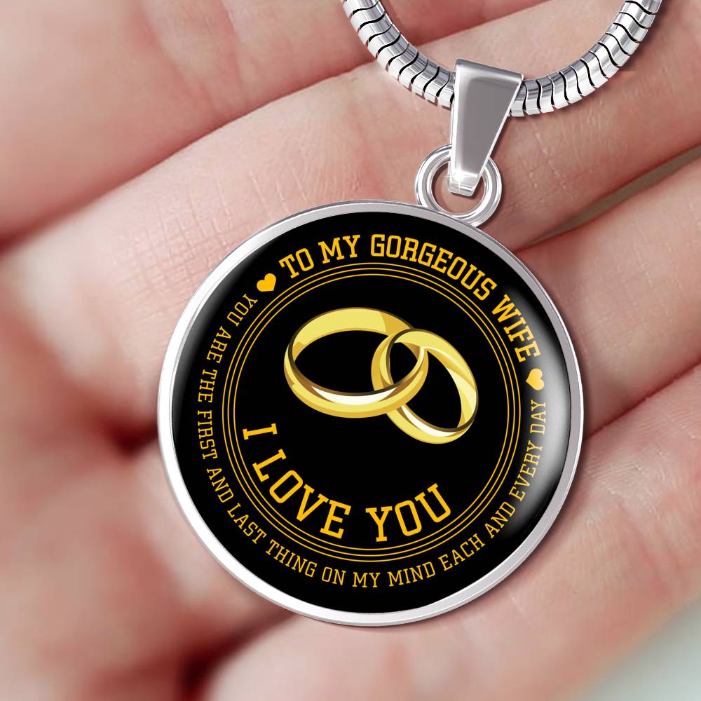You Are The First And Last Thing - Luxury Necklace