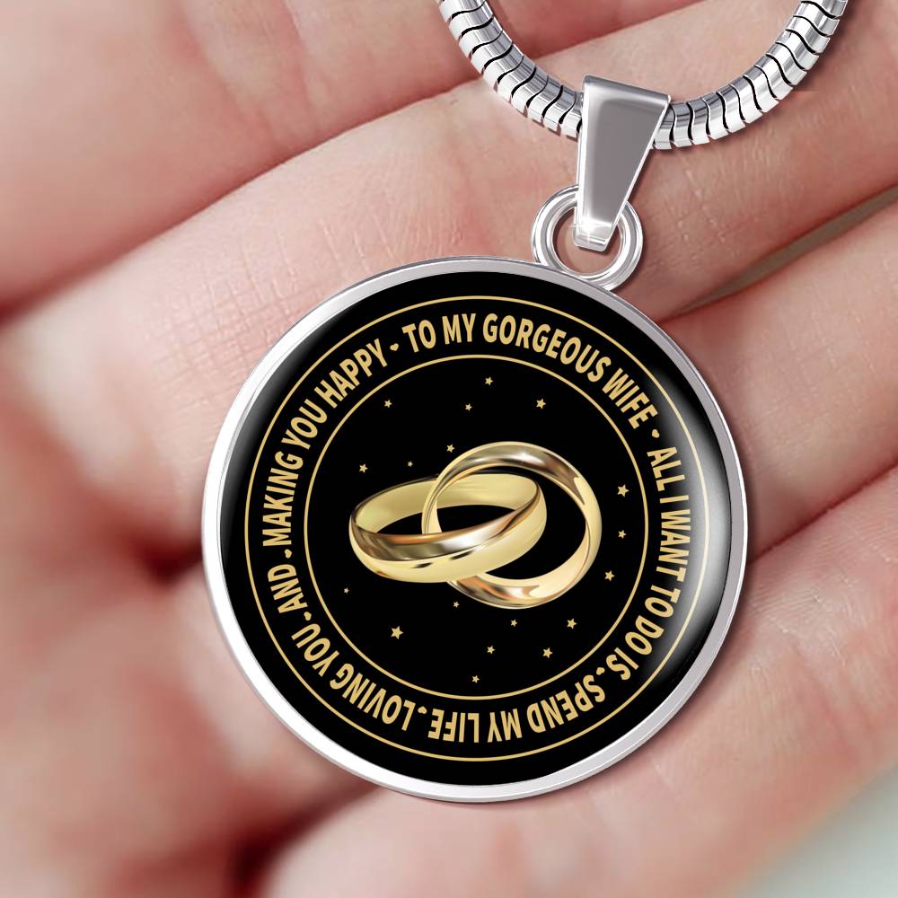 All I Want To Do Is Spend My Life Loving You - Luxury Necklace