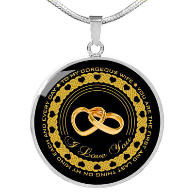 You Are The First And Last Thing - Luxury Necklace