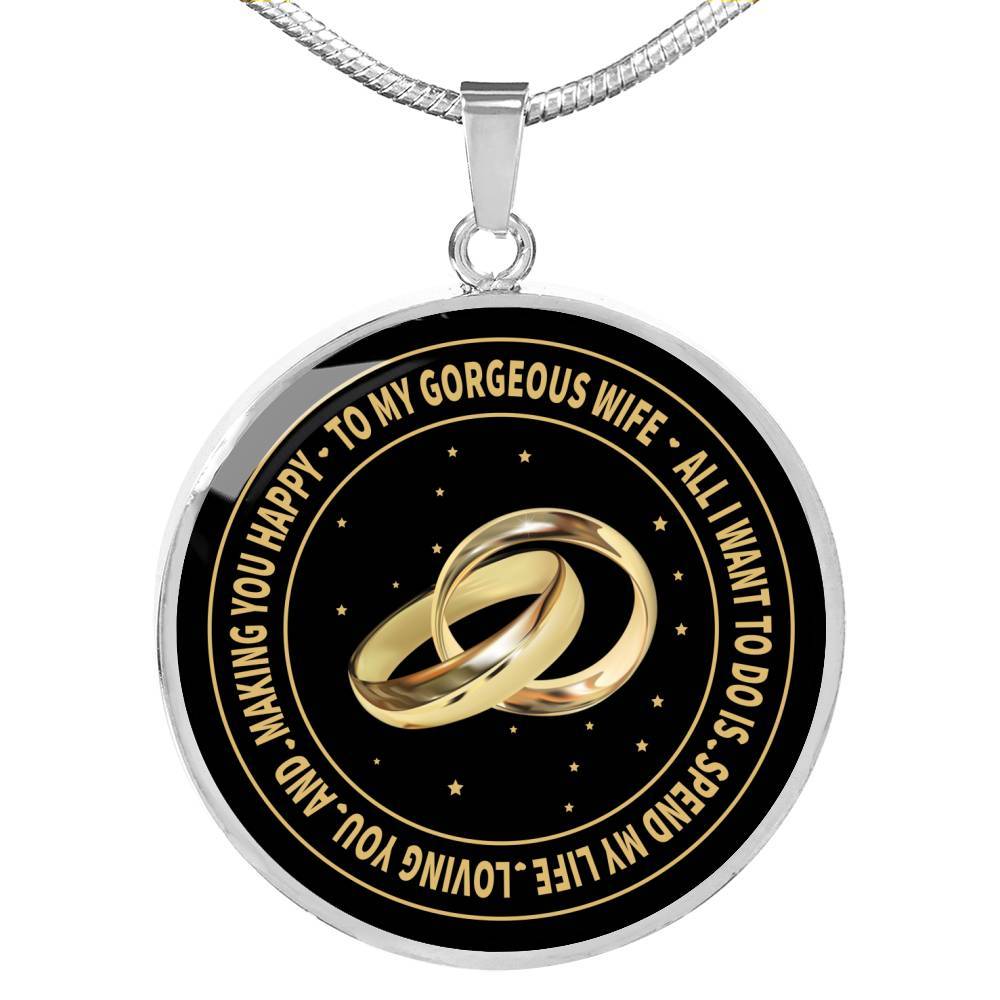 All I Want To Do Is Spend My Life Loving You - Luxury Necklace