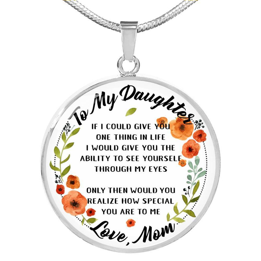 If I Could Give You One Thing - Love Mom - Luxury Necklace