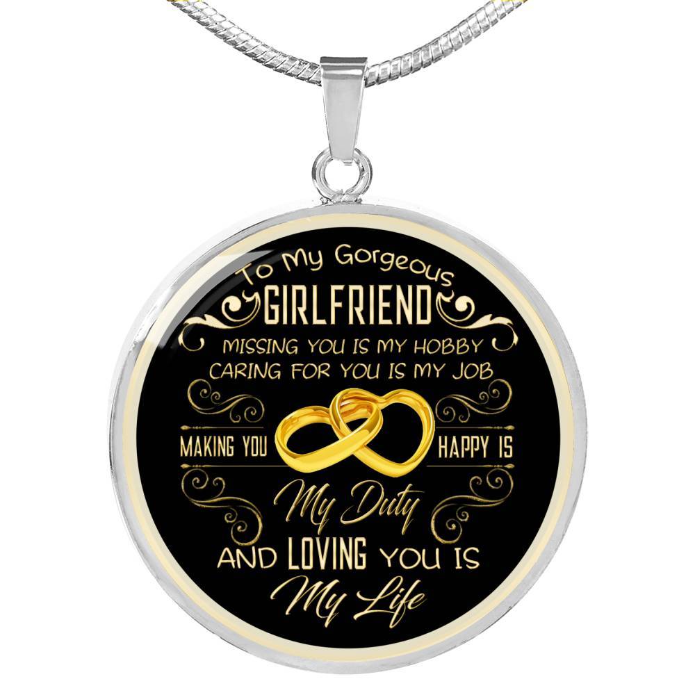 Missing You Is My Hobby - Luxury Necklace