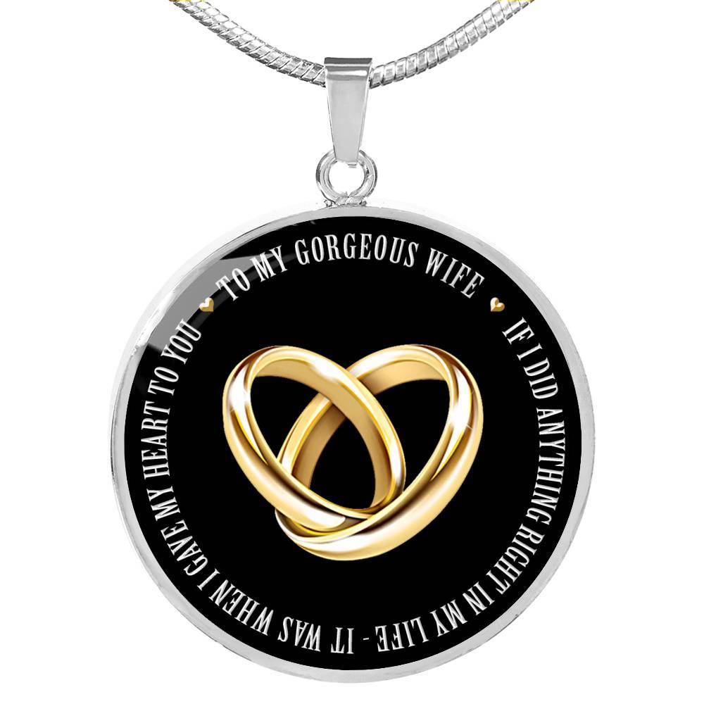 If I Did Anything Right In My Life - Luxury Necklace